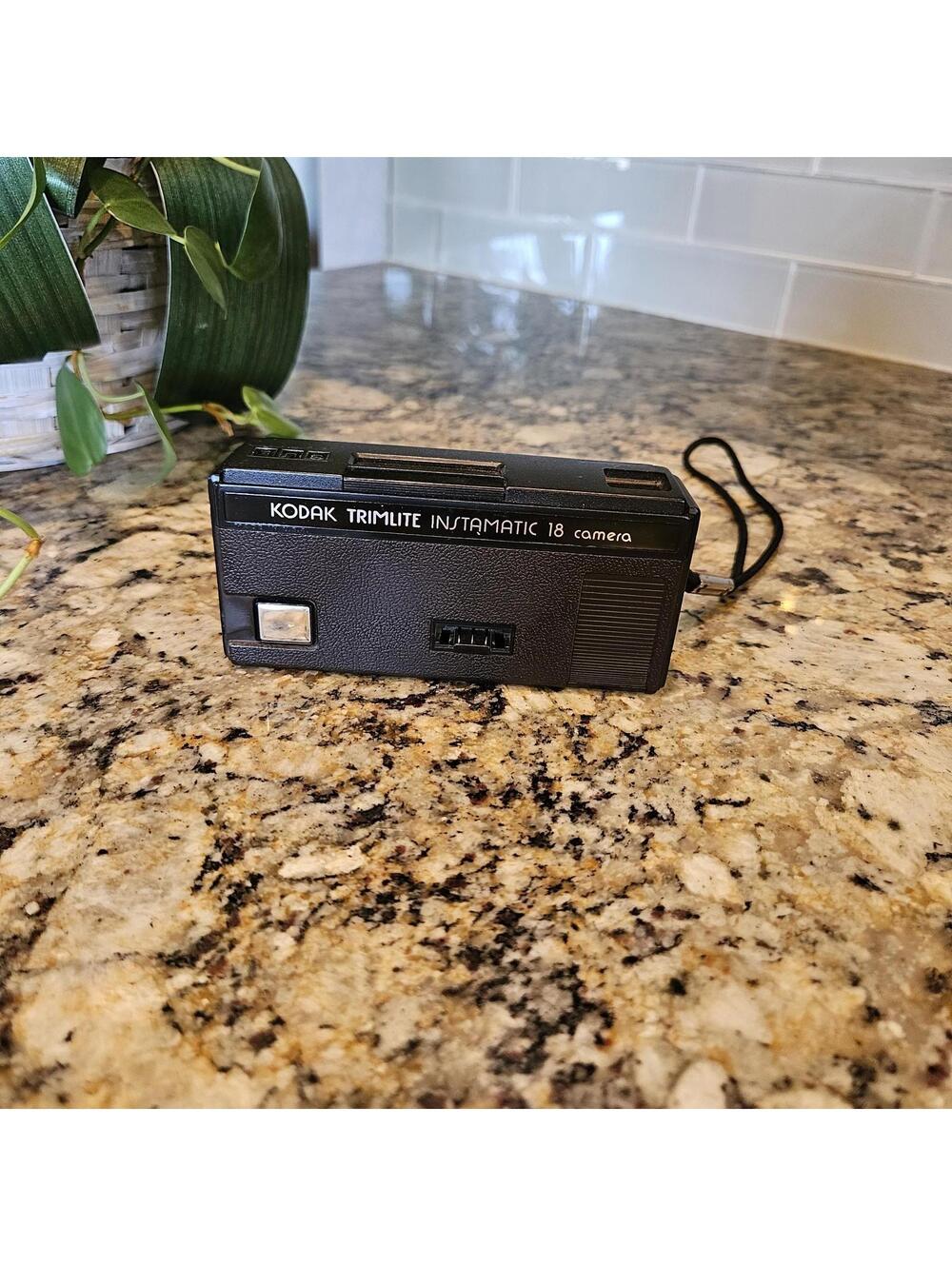 Kodak Tele-Instamatic Camera 110 Film With Case Vintage